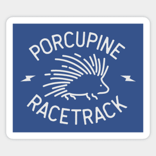 Porcupine Racetrack (light) Sticker